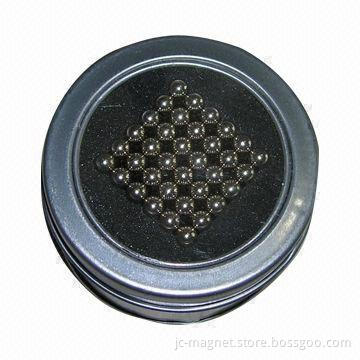 Ball/NeoCube Magnet, Available in Various Plating, Customized Sizes are Welcome